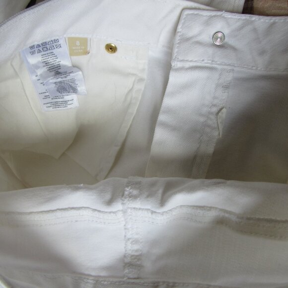 Michael Kors Women Jeans, White, sz.8, cotton - Picture 3 of 5